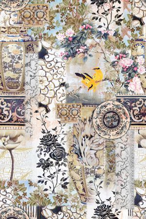 民族风印花华亿平台图片