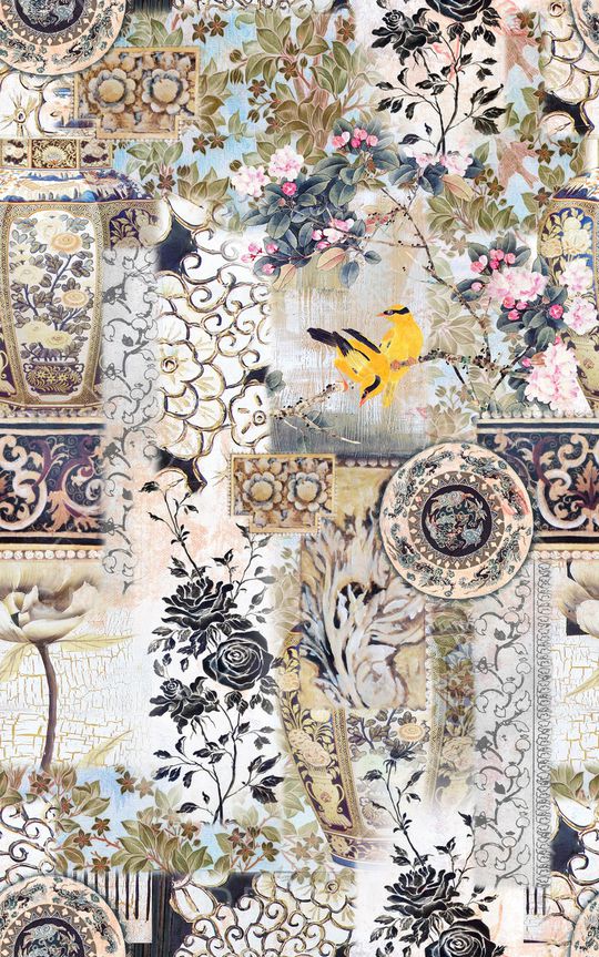 民族风印花华亿平台图片