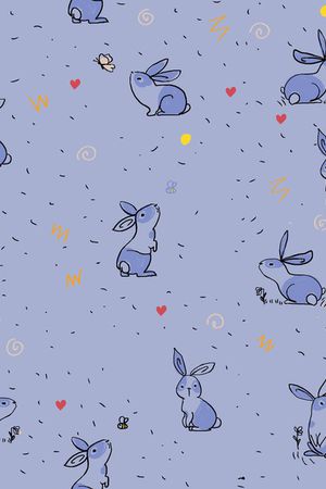 兔子印花华亿平台图片