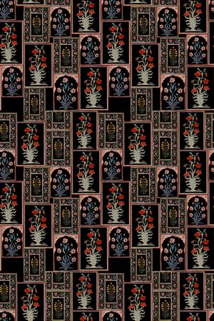 民族风印花华亿平台图片