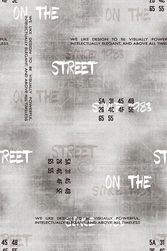 字母印花华亿平台图片