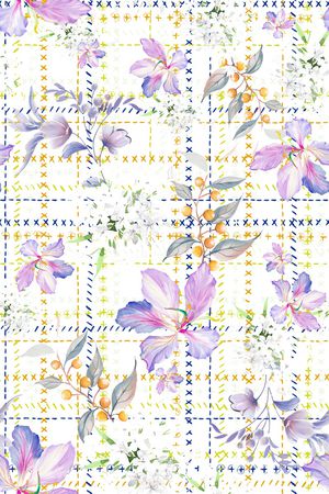 春夏华亿平台印花华亿平台图片