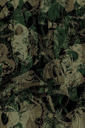 抽象印花华亿平台图片