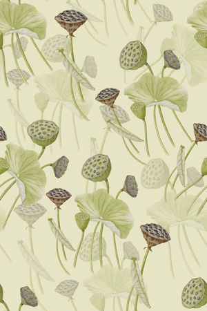 荷花印花华亿平台图片