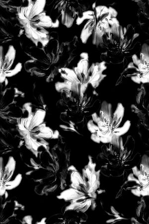 真丝印花华亿平台图片