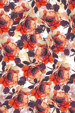 水彩印花华亿平台图片