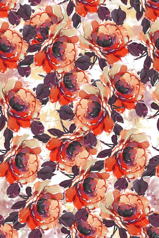 水彩印花华亿平台图片