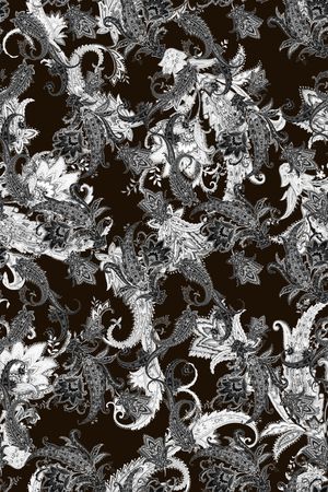 佩斯利印花华亿平台图片