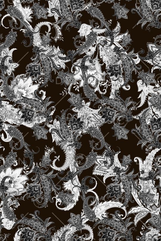 佩斯利印花华亿平台图片