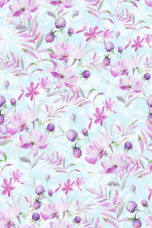 小清新印花华亿平台图片