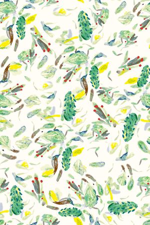 手绘印花华亿平台图片