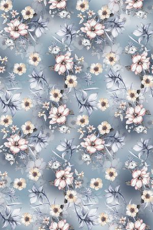 春夏华亿平台印花华亿平台图片