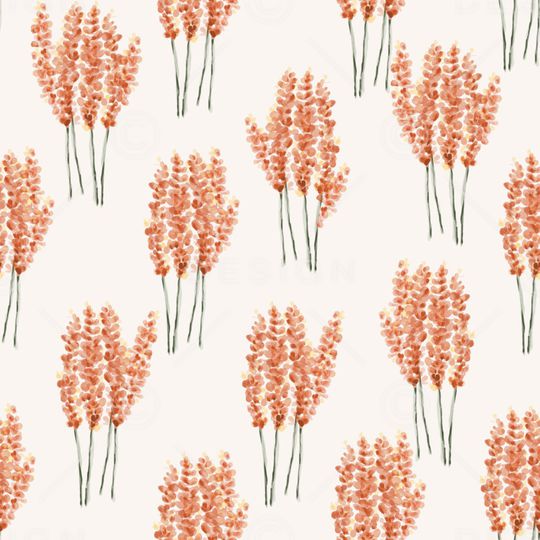 风格化花卉印花华亿平台图片