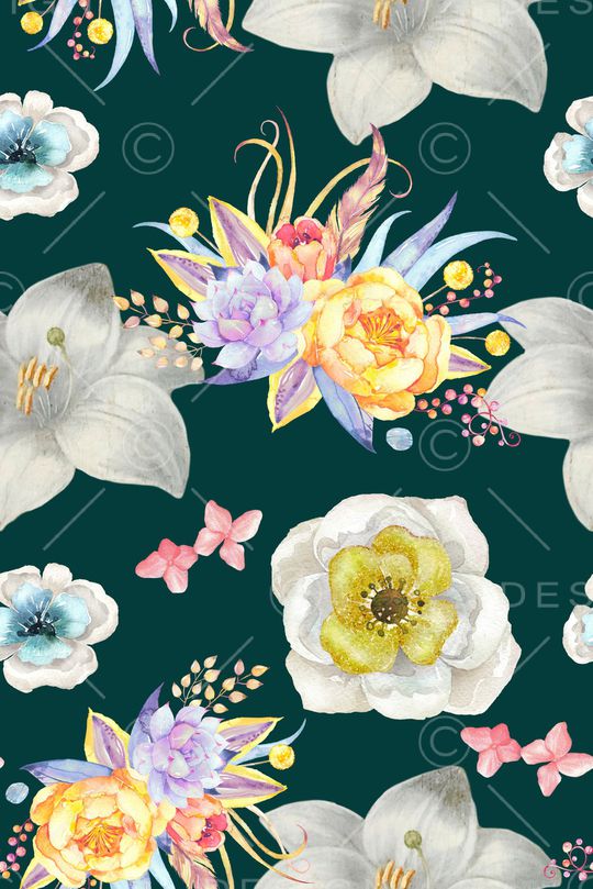 水彩印花华亿平台图片