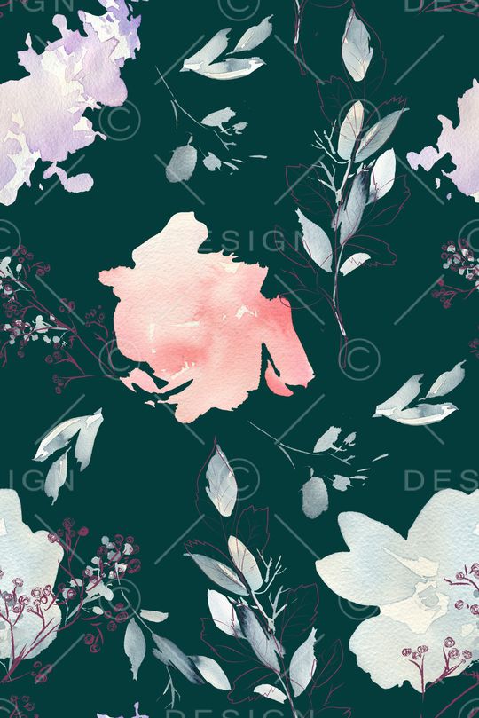 水彩印花华亿平台图片