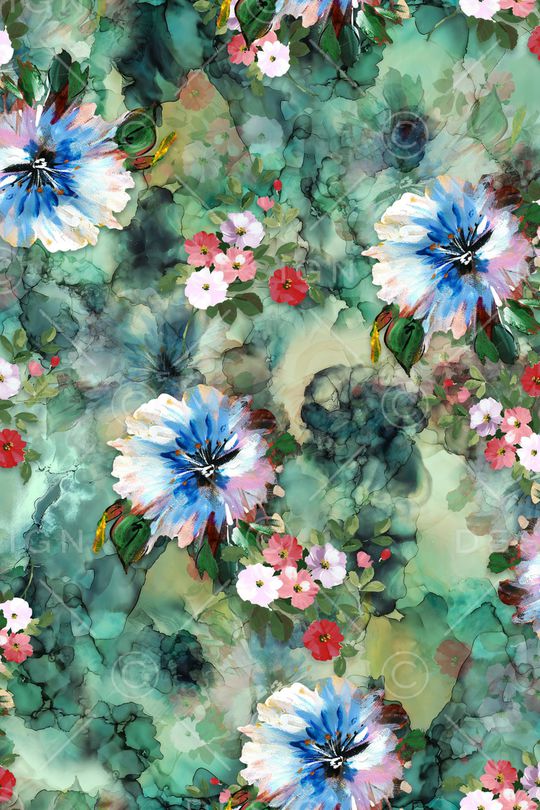 水彩印花华亿平台图片