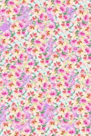 春夏华亿平台印花华亿平台图片