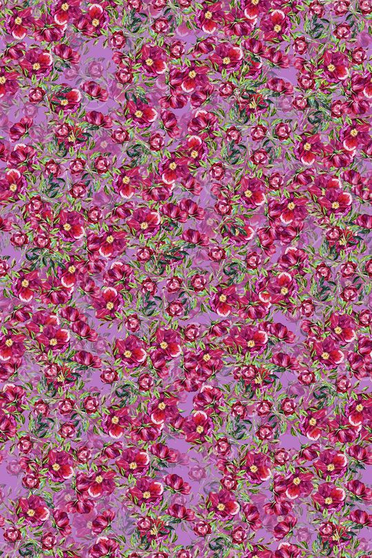 春夏华亿平台印花华亿平台图片