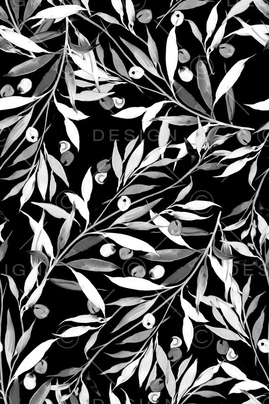 绿植树叶印花华亿平台图片