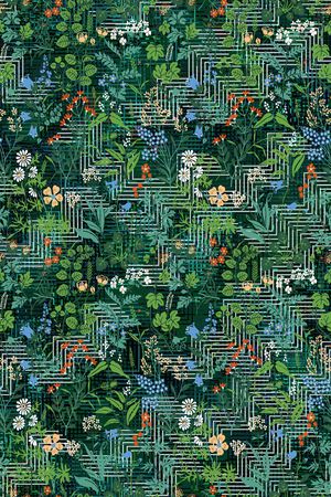 小清新印花华亿平台图片