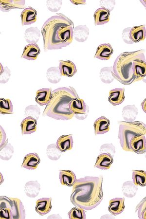 抽象印花华亿平台图片