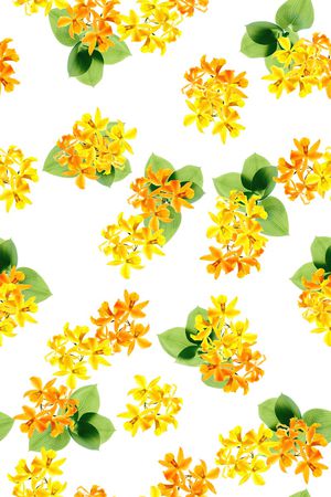 清爽底花卉印花华亿平台图片