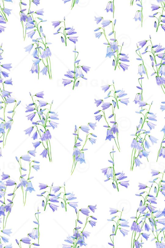 清爽底花卉印花华亿平台图片