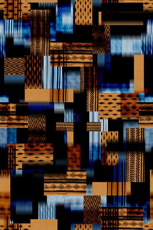 民族风印花华亿平台图片