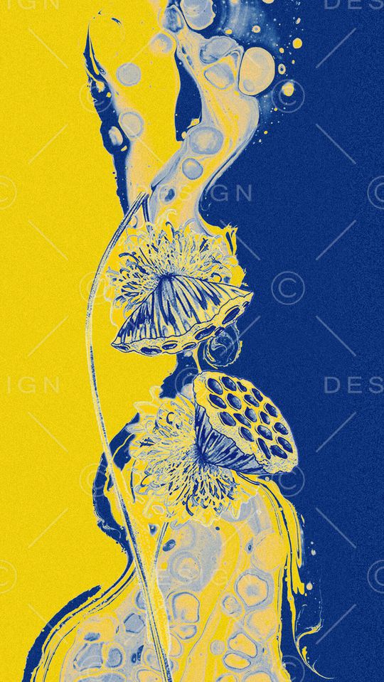 抽象印花华亿平台图片