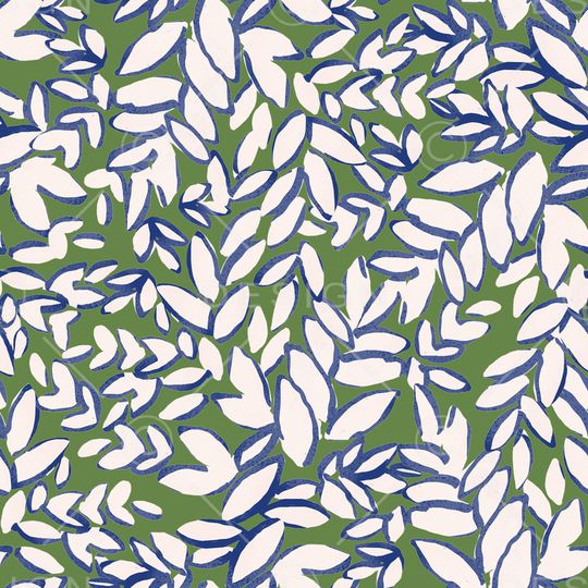 绿色印花华亿平台图片