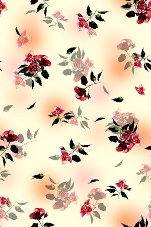 小清新印花华亿平台图片