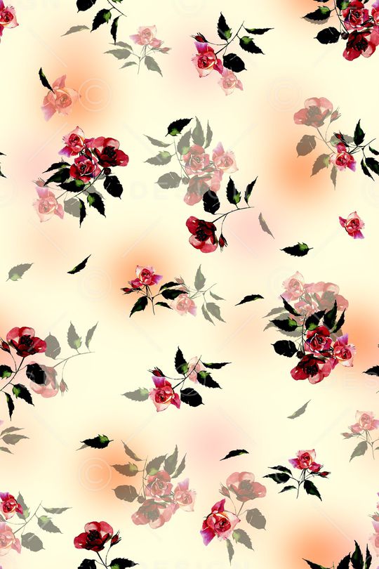 小清新印花华亿平台图片