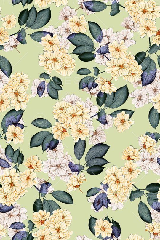 小清新印花华亿平台图片