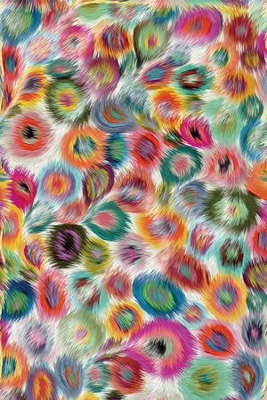 抽象印花华亿平台图片