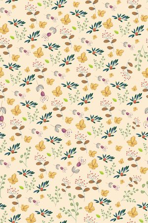 小清新印花华亿平台图片