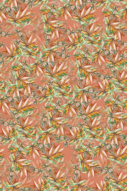 春夏华亿平台印花华亿平台图片