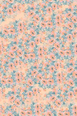 春夏华亿平台印花华亿平台图片