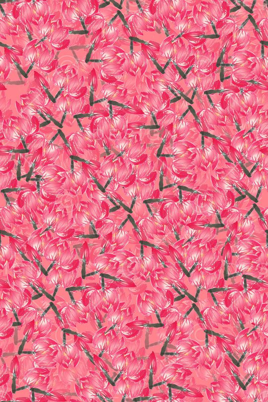 春夏华亿平台印花华亿平台图片