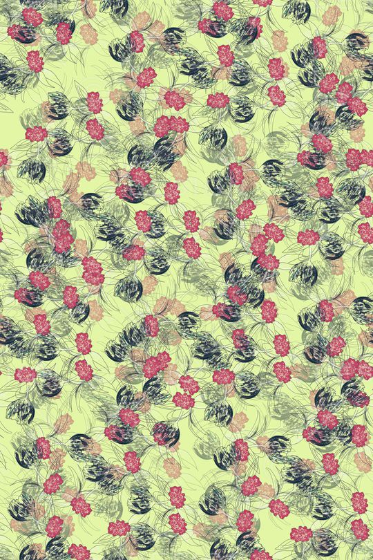 春夏华亿平台印花华亿平台图片