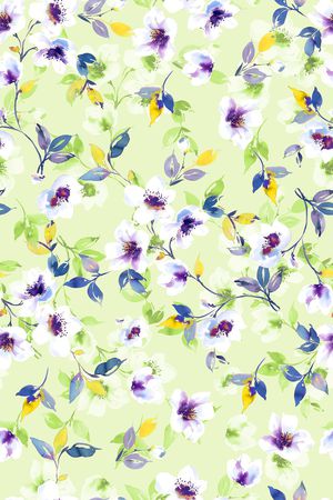 小清新印花华亿平台图片