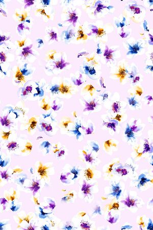 小清新印花华亿平台图片