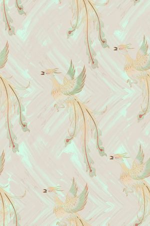 手绘印花华亿平台图片