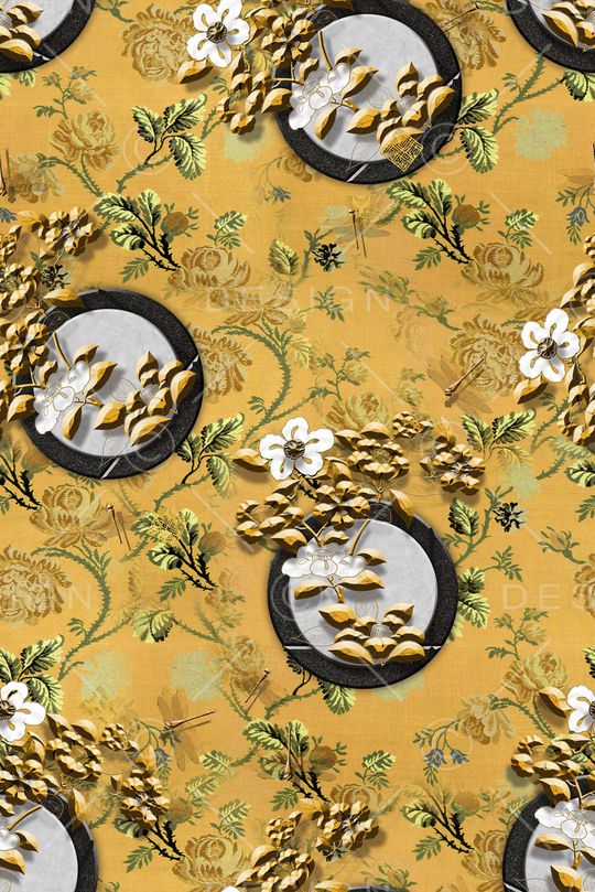 春夏华亿平台印花华亿平台图片