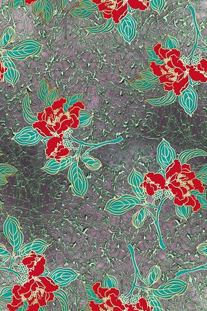 春夏华亿平台印花华亿平台图片