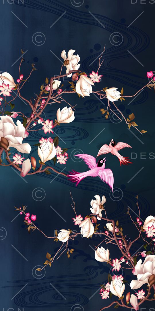 复古印花华亿平台图片