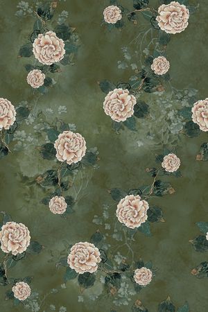 复古印花华亿平台图片