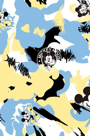 卡通动物印花华亿平台图片