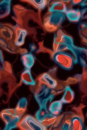 抽象印花华亿平台图片