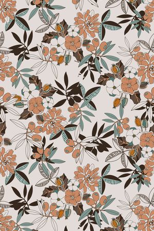 绿植树叶印花华亿平台图片