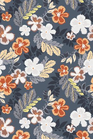 绿植树叶印花华亿平台图片